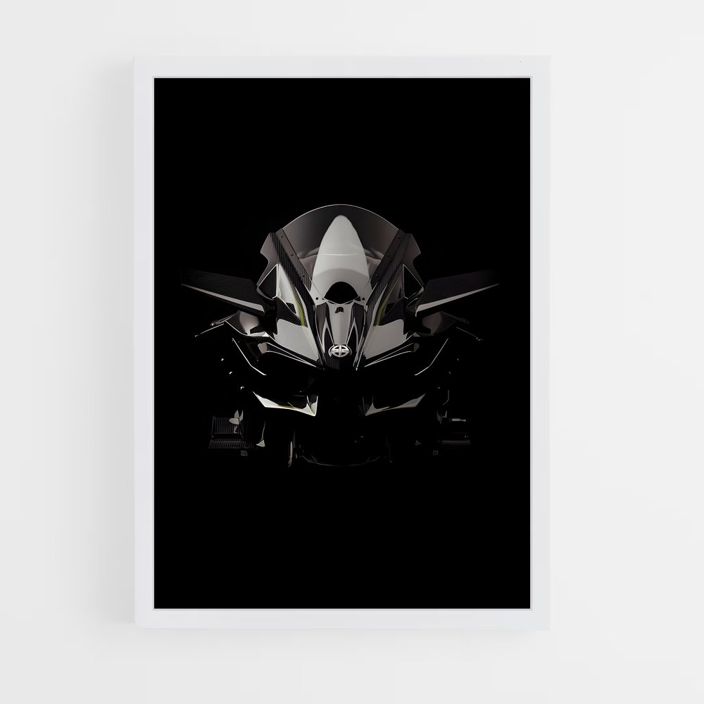 Poster Voiture Futuriste (vue 3)